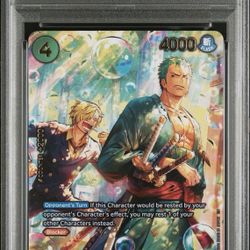 Bubble Zoro OP14 SP PSA 10 