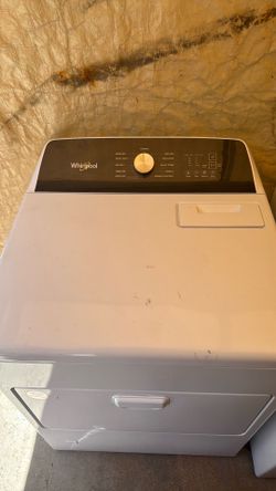 Whirlpool 2 in 1 removable agitator Washer and whirlpool dryer
