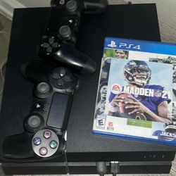 Ps4 Two Controllers Madden21 And Gta