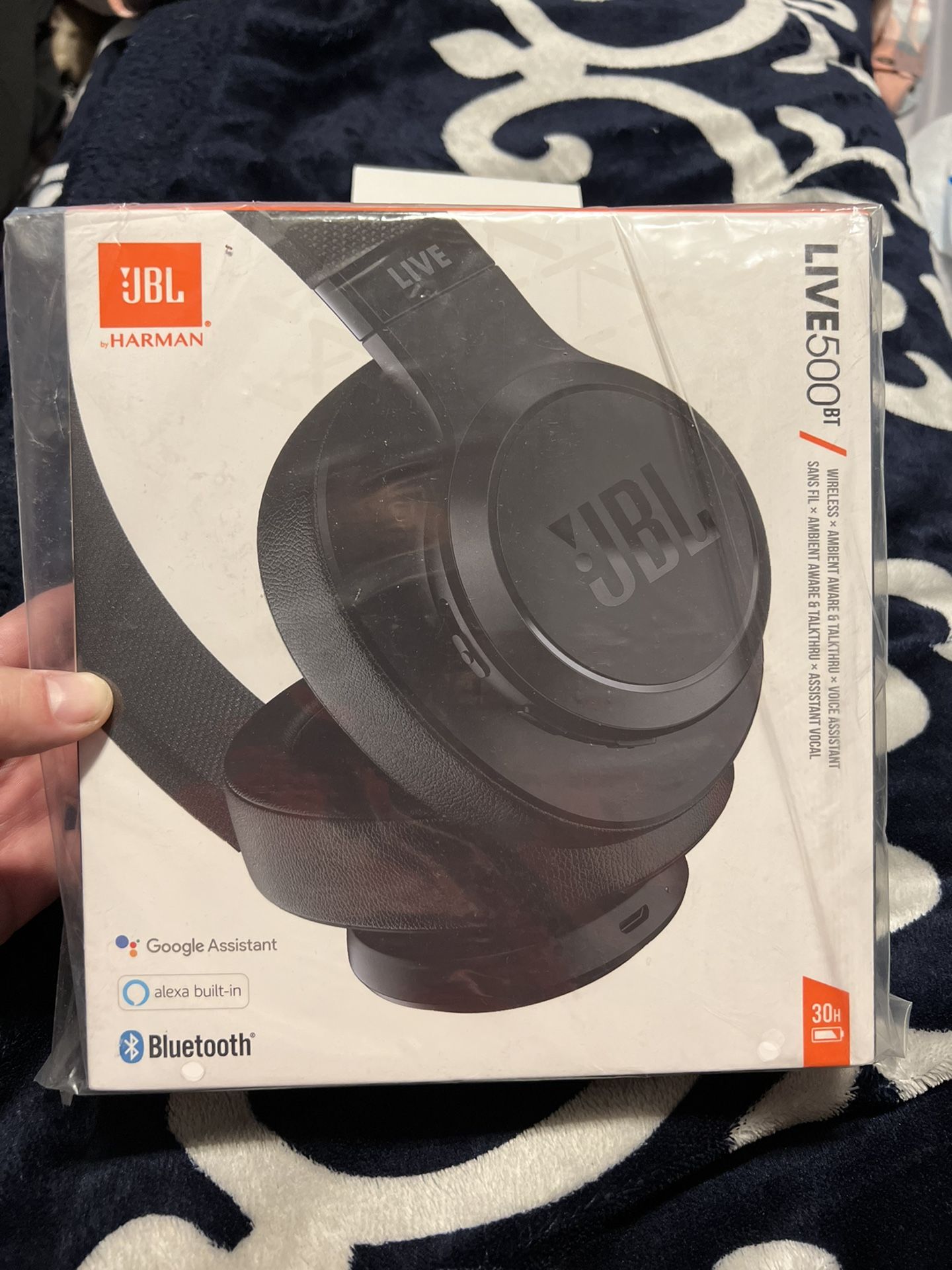 JBL Live 500BT Wireless Headphones