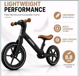 Kids Balance Bike Fiber-Reinforced Composite Frame