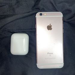 Iphone 6s & Apple Airpods