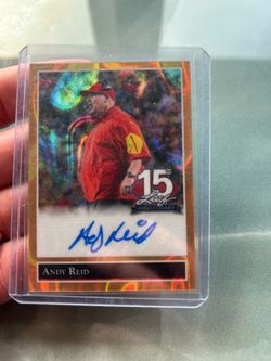 2022 leaf and Reid gold wave refractor auto 1/1