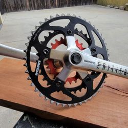 90s Vintage XT Crankset, Kookaburra, Race Face