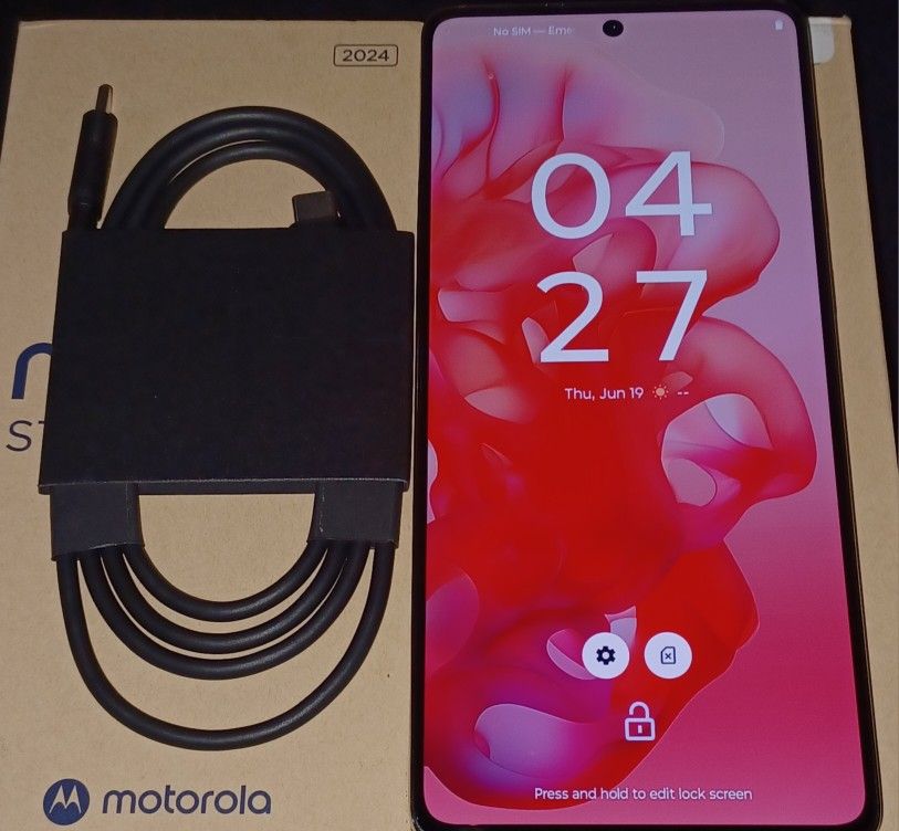 MOTOROLA G STYLUS 5G 256GB ANDROID NEW IN BOX UNLOCKED FOR T-MOBILE METRO AT&T CRICKET VERIZON SPECTRUM MEXICO POWER EDGE SAMSUNG A15 A16 A35 A36 A54