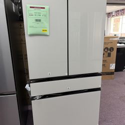 Refrigerator, Samsung New Open Box French Door Fridge 