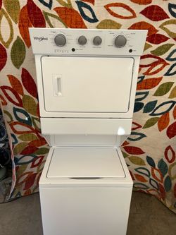 Whirlpool combo gas laundry