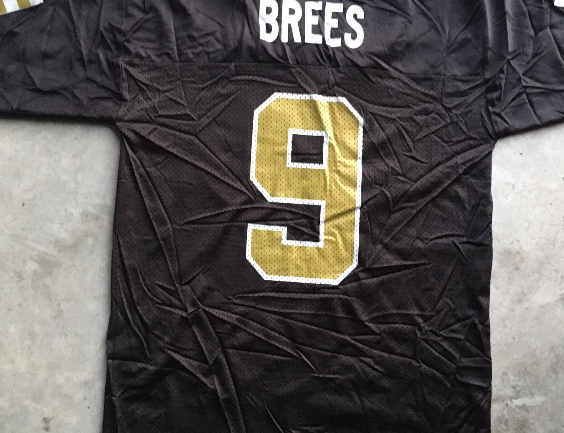 New Orleans Saints Drew Brees Adult Medium Jersey