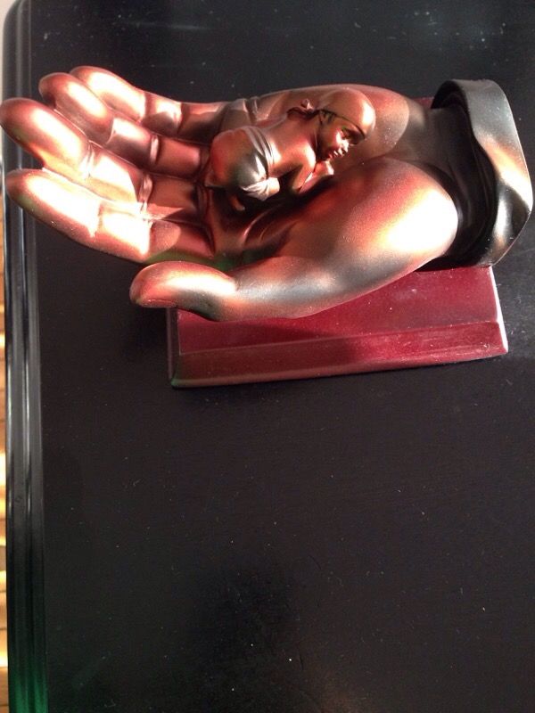 Decoration "NEW" Hand on baby