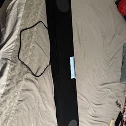 soundbar and subwoofer