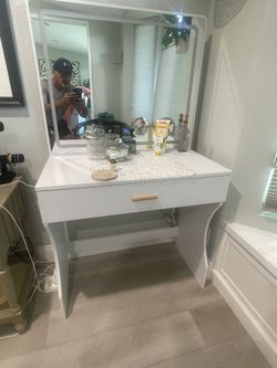 White Vanity
