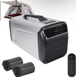 Portable Camping Air Conditioner, 5200 BTU Tent AC Unit, Spot Cooling Camping AC for Tent, RVs, Trucks, Vans, Cars, Small Warehouses and Pet Houses