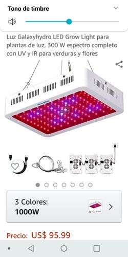 Ligth led para plantas