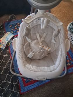 Baby swing all works well just out grown