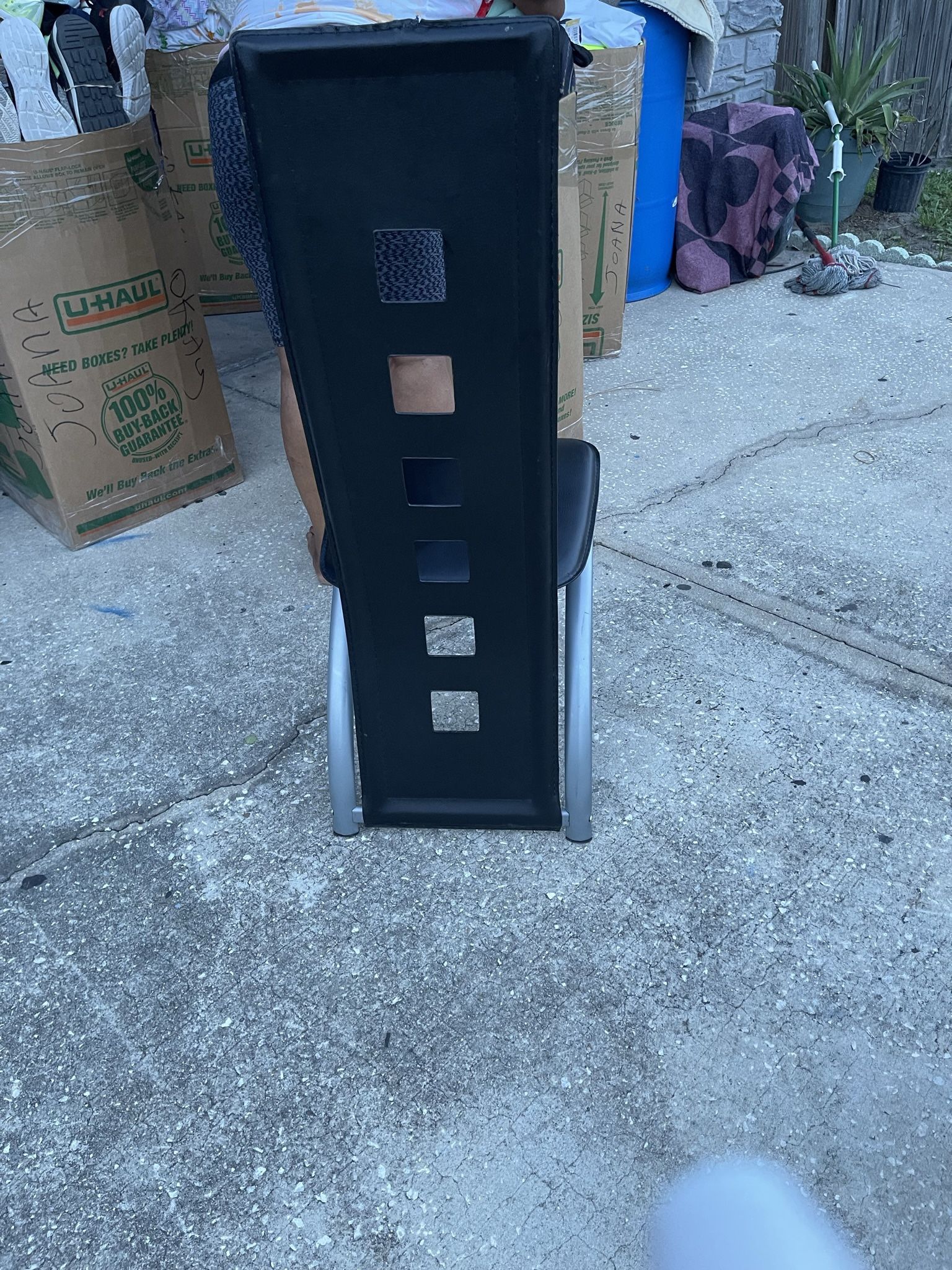 Set Of 4 Black Chair
