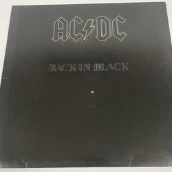 AC/DC Back In Black Vinyl LP 2003 E 80207 180gm VG G