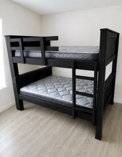 New Full Full Bunk Bed And Mattress- Free Local Delivery