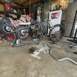 1972 Harley Ironhead Chopper Project