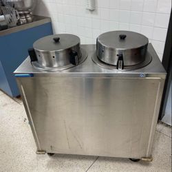 Stainless Steel Spring Loaded Plate Dispenser 