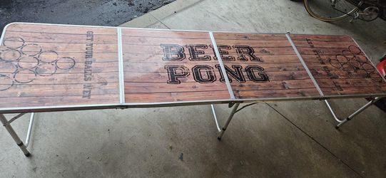 Foldable Beer Pong Table