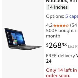 Dell Laptop 5400 Chrome. Intel i5 8th Generation.