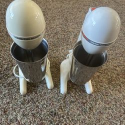 Hamilton Beach DrinkMaster Milkshake Mixer . Lot Of 2