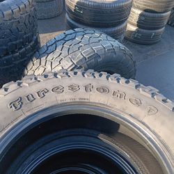 4 llantas Lt 255 75 R17 Firestone Destination Mt2