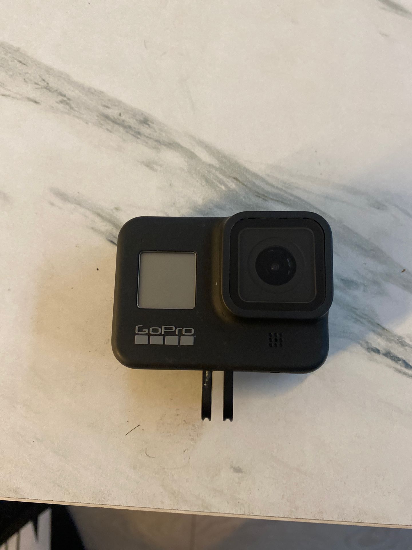 GoPro hero 8 Black with White Rubber Sleeve