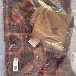 New Legendary Whitetails ，Maple WoodHooded Shirt Jacket 2XT 