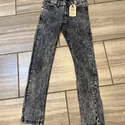 New! Boys Sz 14 Levi Skinny Stretch Jeans