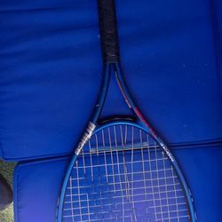 4 Tennis Rackets And Racket Bag
