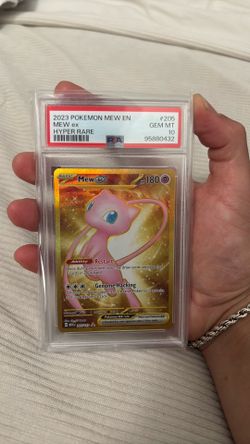 Mew ex hyper rare 205/165 PSA 10 💎