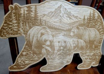 Bear wall Hanging