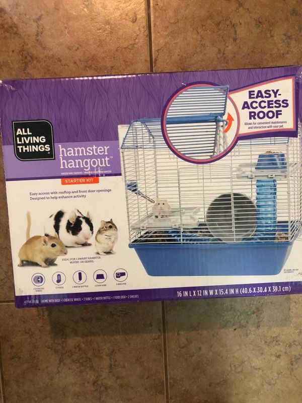 Hamster cage starter kit. Brand new in box. $15