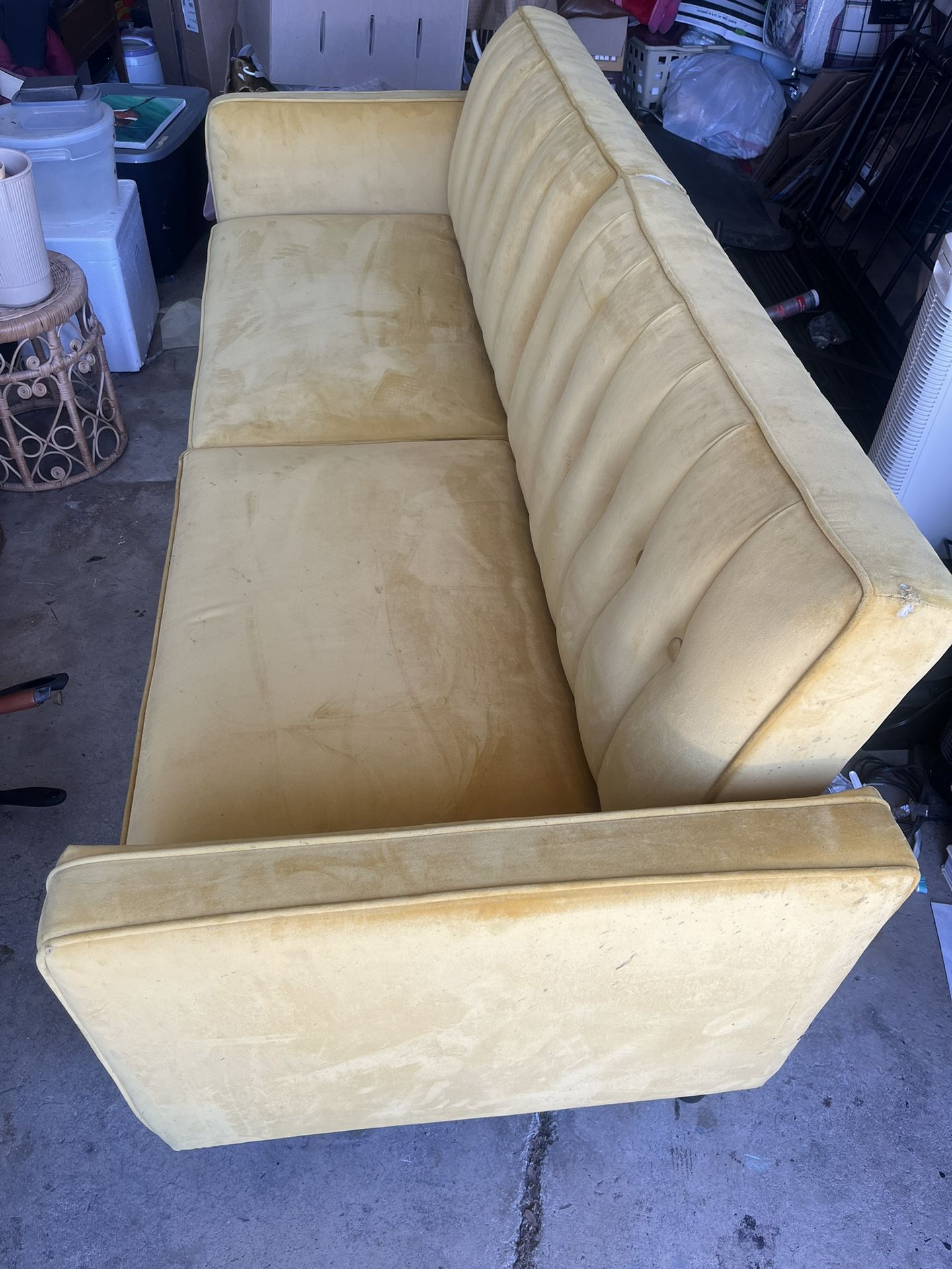Couch Sofa Futon, Pin Tufted Velvet Traditional