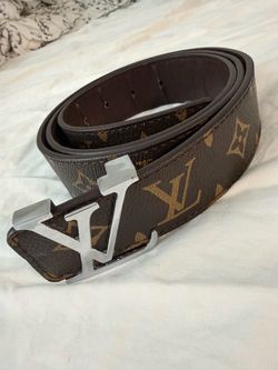 Louis Vuitton Monogram Belt with LV Buckle