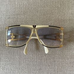 Art Deco Inspired Cazal Vintage Sunglasses Model 866 Col 645 Hand Made in Germany