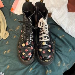 Doc Martin With Painted Designs