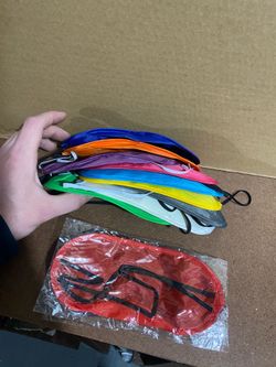 Colorful Sleep Masks / Eye Masks 😴✈️