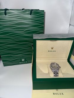Moissanite watch