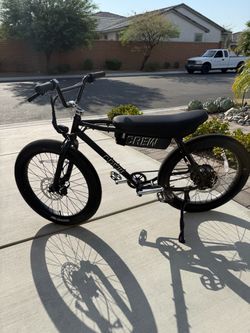 Crew Electric Fat Tire BMX Bike