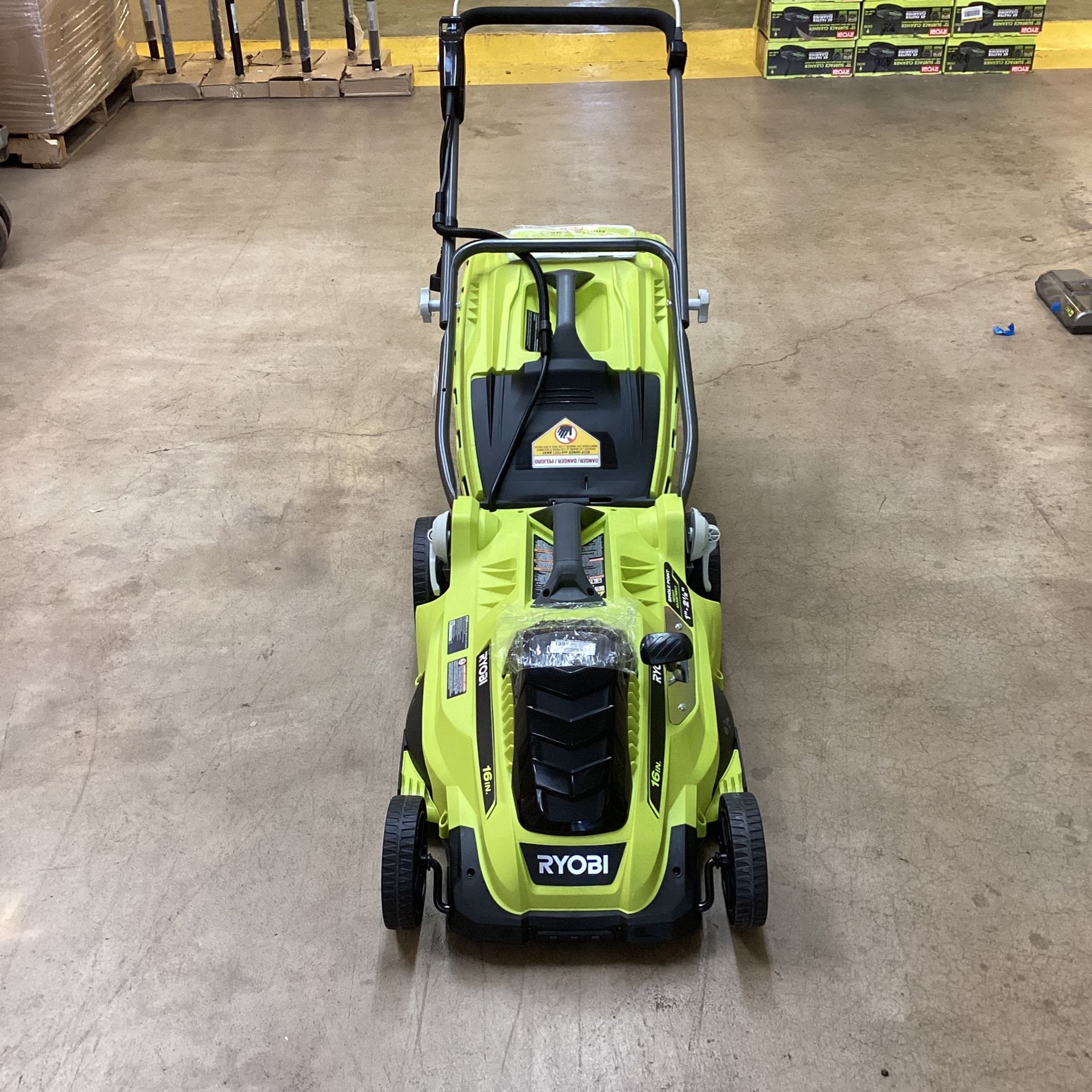 RYOBI 16 in. 13 Amp Corded Electric Walk Behind Push Mower