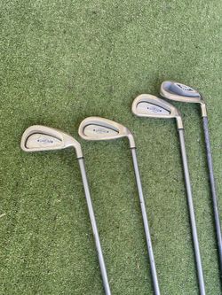 Callaway Golf Clubs 4,5,8 & PW Right Hand Graphite Shaft