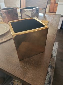 Gold Vases