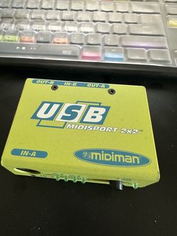 M-Audio Midiman USB MidiSport 2x2 Interface midi sport