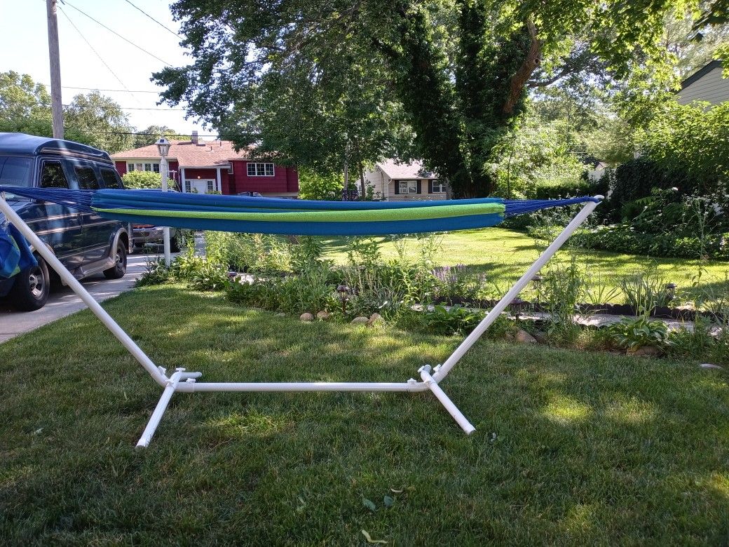 Hammocks Brand New In The Box Comes With Stand Powder Coated Stand And Hammock $99 Each Great Father's Day Present