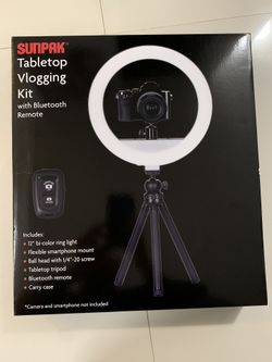 Sunpak Tabletop Vlogging Kit