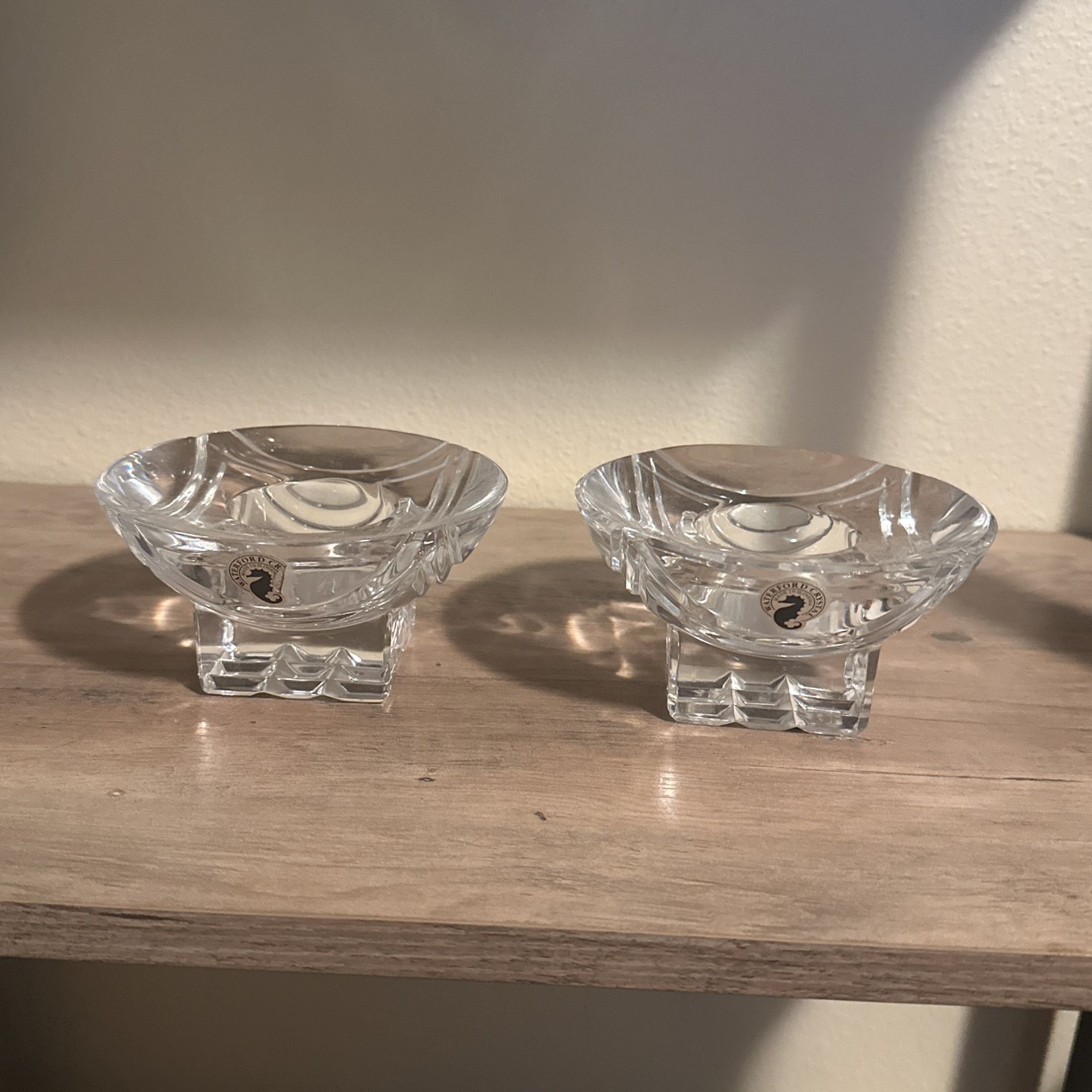 Waterford Equalix Votive Candle Holders