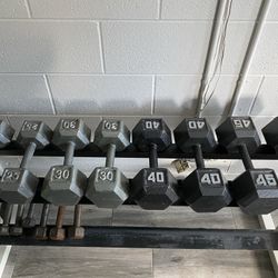 Steel Dumbells 