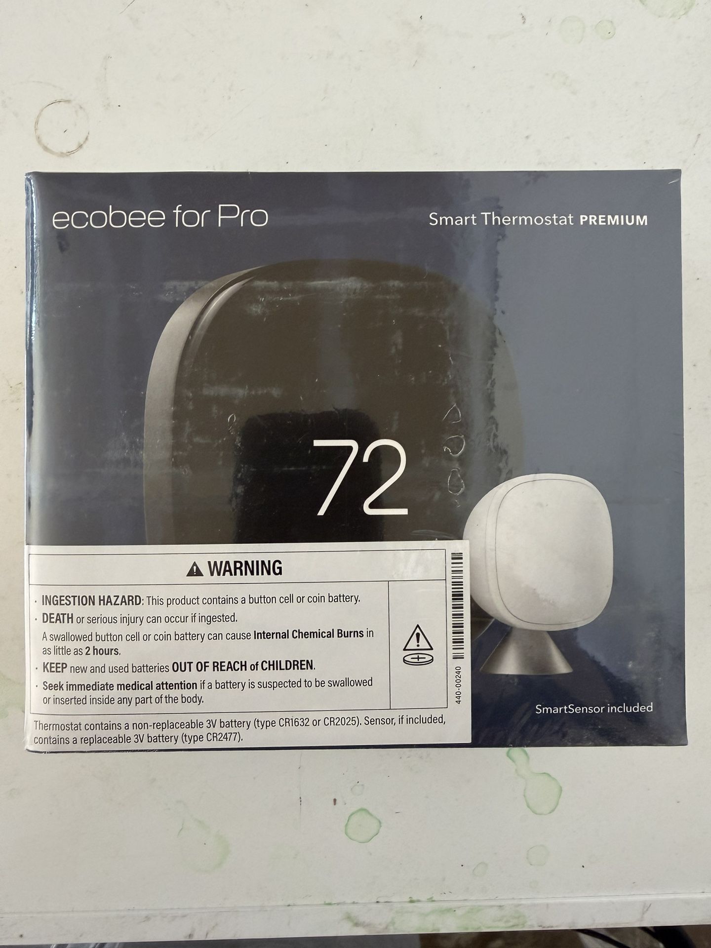Ecobee Pro premium With Sensor